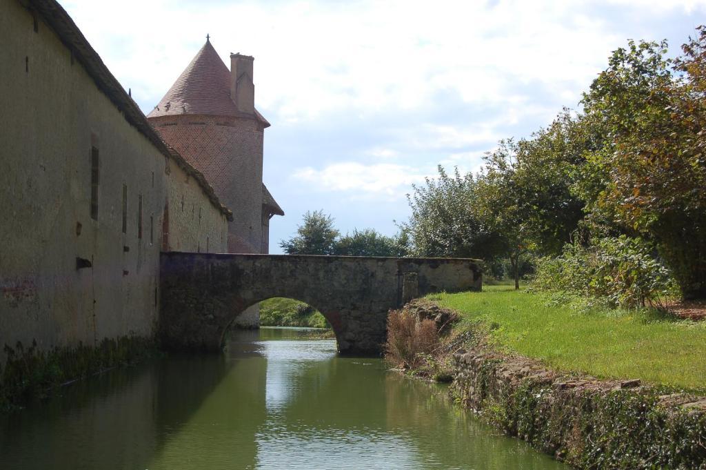 Chateau Du Riau Villeneuve-sur-Allier Exterior photo